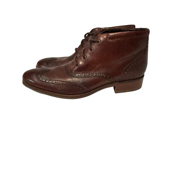 Cole Haan Liam Chukka II Wingtip Oxford Leather Boots Brown Brogue Ankle Men 10M main image 8